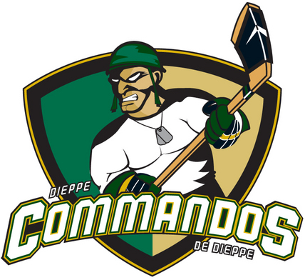 Dieppe Commandos 2008-Pres Primary Logo iron on transfers for T-shirts